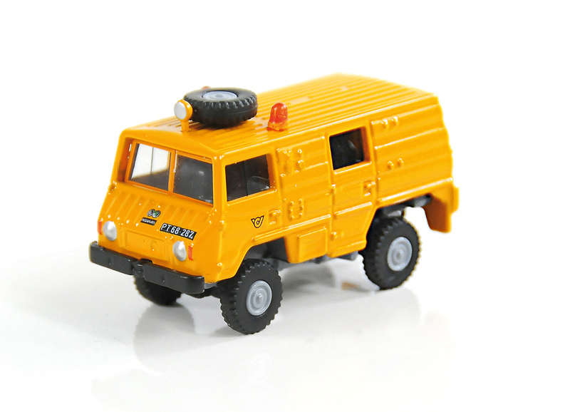 Steyr Puch Pinzgauer 4x4 Kasten Österreichische Post 1:87 HO Sondermodell Steyr Puch Pinzgauer 4x4 Kasten Österreichische Post 1:87 HO Sondermodell